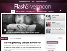 Tablet Screenshot of flashsilvermoon.com